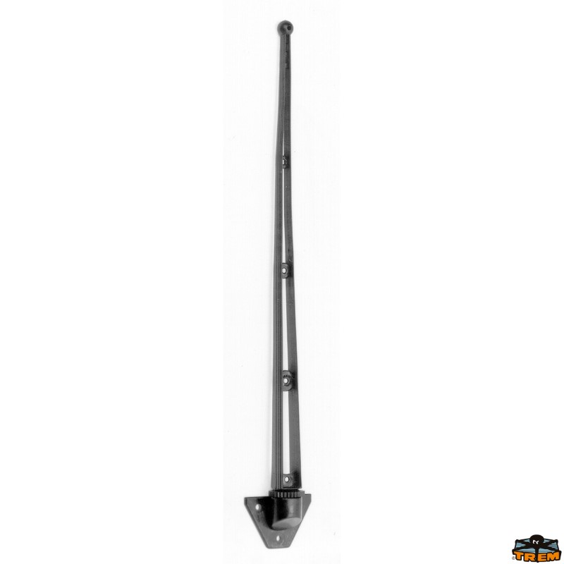Trem Kunststoff Flaggenstock, Seitenmontage 400 mm Trem Kunststoff Flaggenstock, Seitenmontage 400 mm