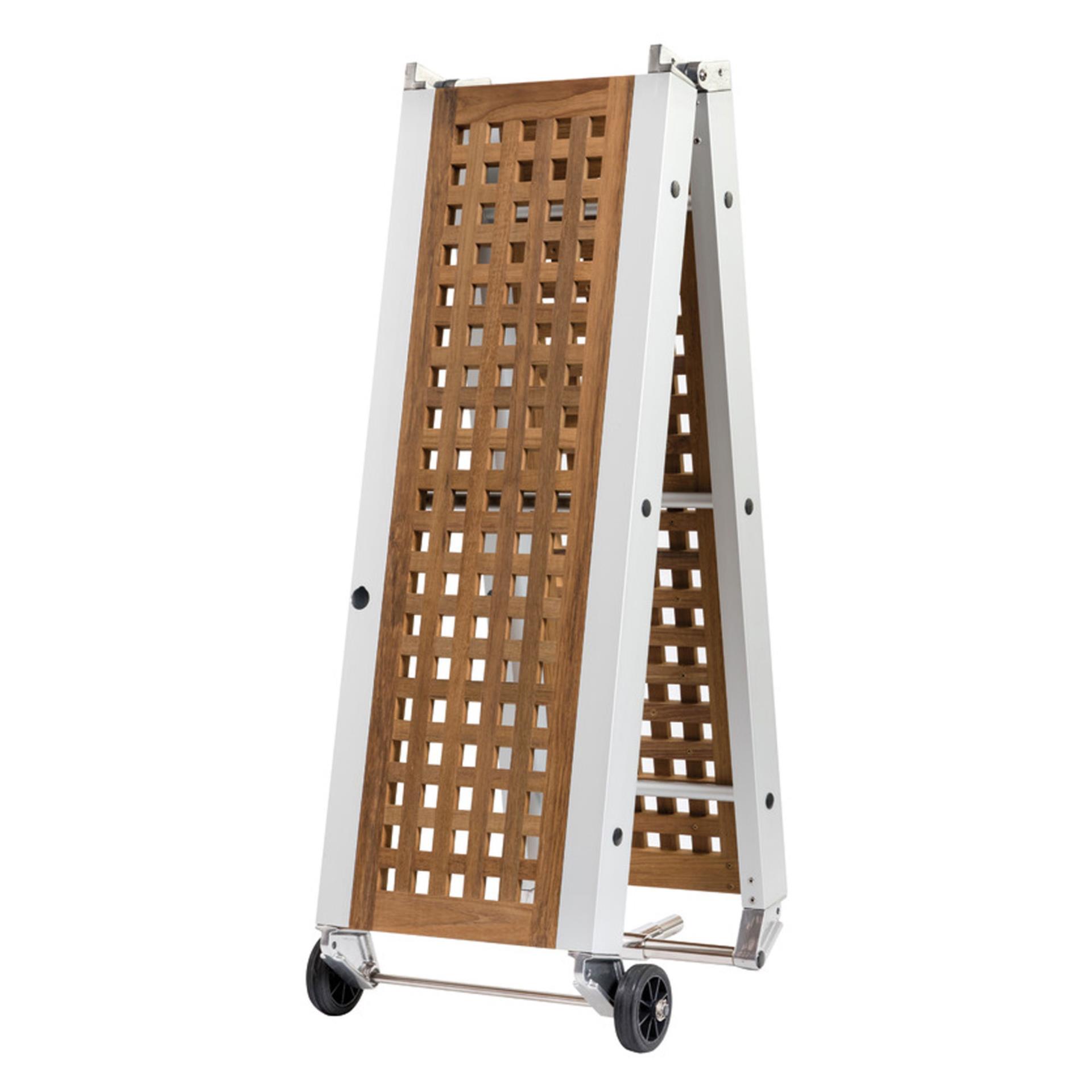 ARC Marine Gangway klappbar L 2,5m x B 0,36m ALU/TEAK