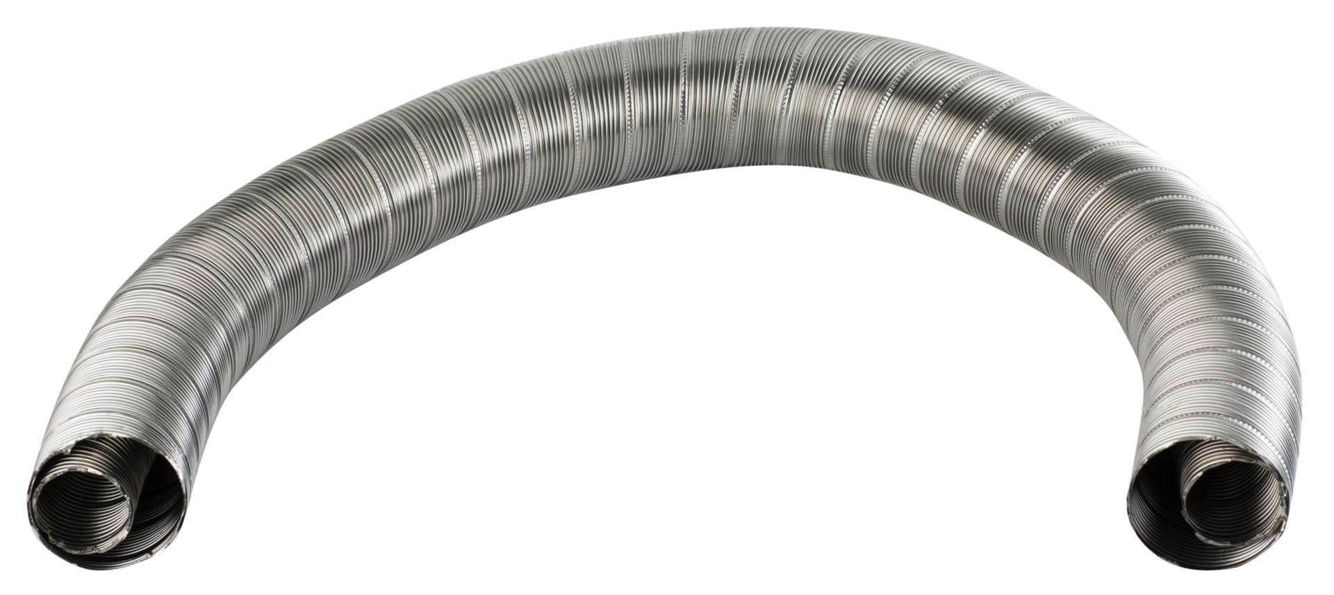 Wallas Abgasleitung flexibel Edelstahl / Edelstahl, 28 / 45 (2448)