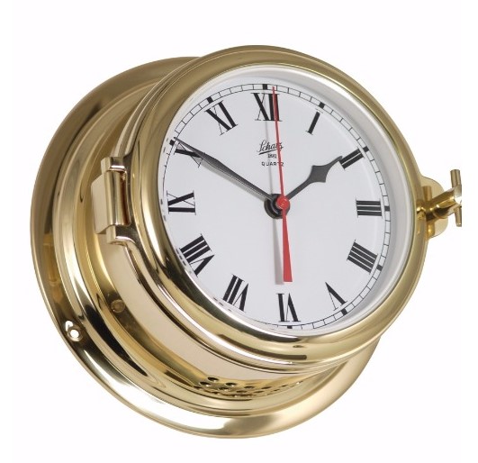 Schatz / Delite Schatz Midi 155 Uhr messing, Römisches Ziffernblatt