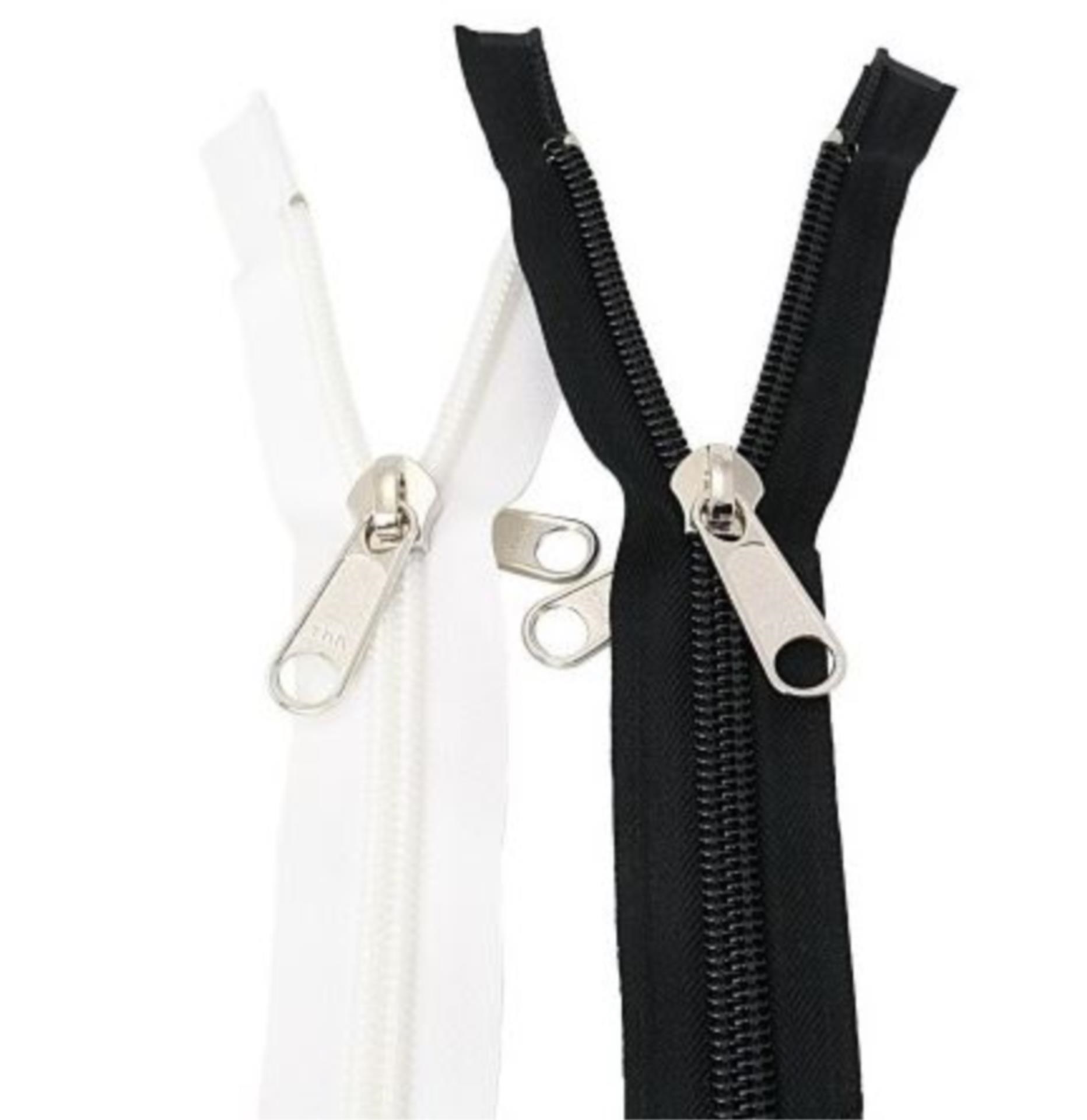 Lindemann Reißverschluss Kunststoff teilbar 60 cm, schwarz