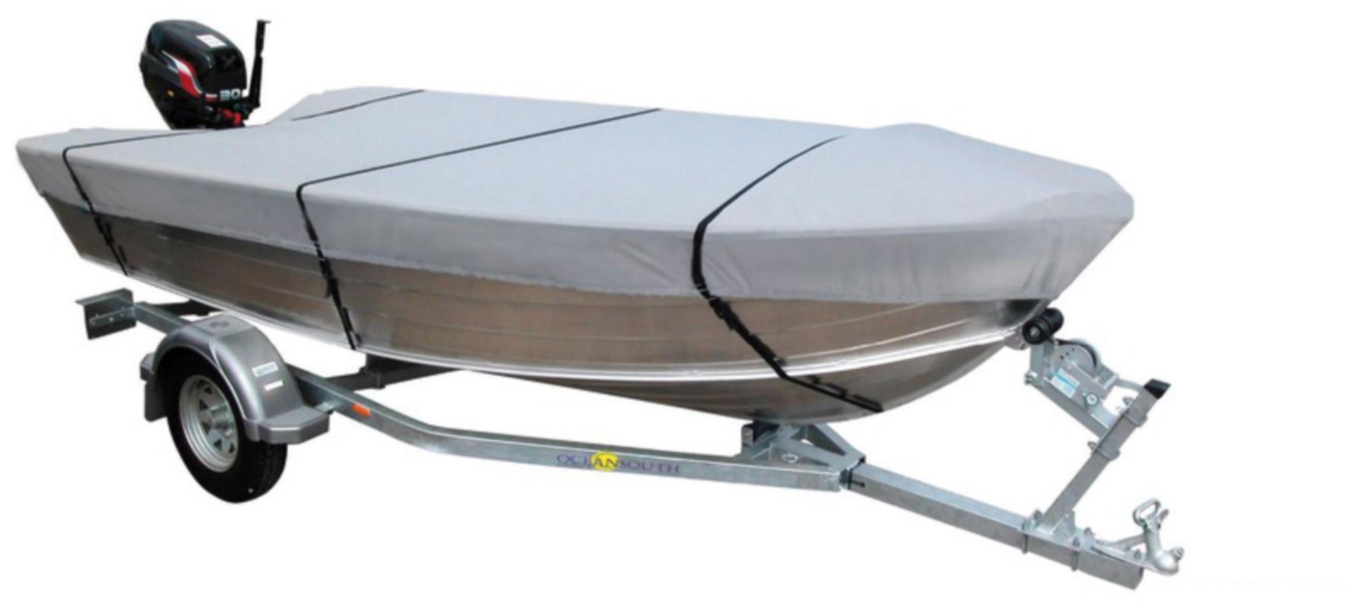 Oceansouth Abdeckplane für offene Boote Länge 370/390 cm x Breite 170 cm