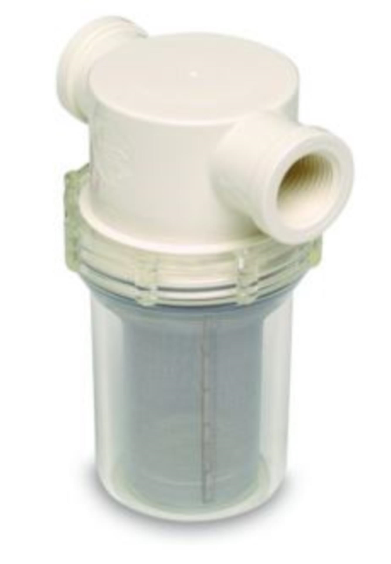 Plastimo Wasserfilter 50 Mikron mit ½" Anschlüssen Plastimo Wasserfilter 50 Mikron mit ½" Anschlüssen