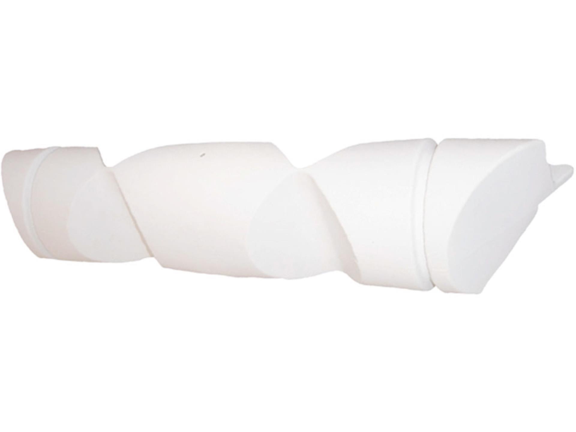 Majoni Stegfender Winkel "Der Dicke" Weiß (100 x 19 x 19 cm)