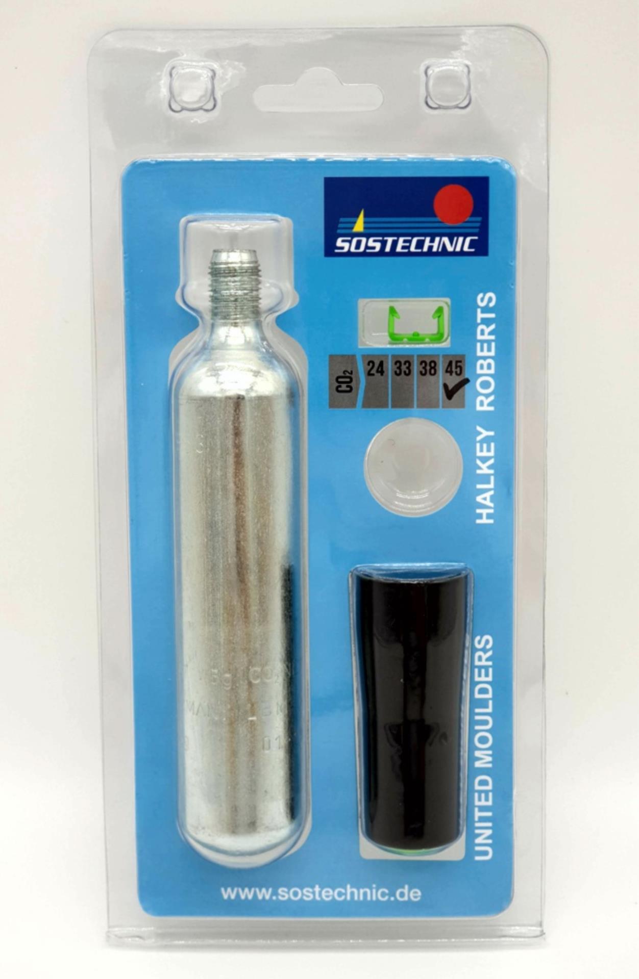 SOSTechnic Reservesatz (CO2-Patronen 45 gr.) UM Pro Sensor