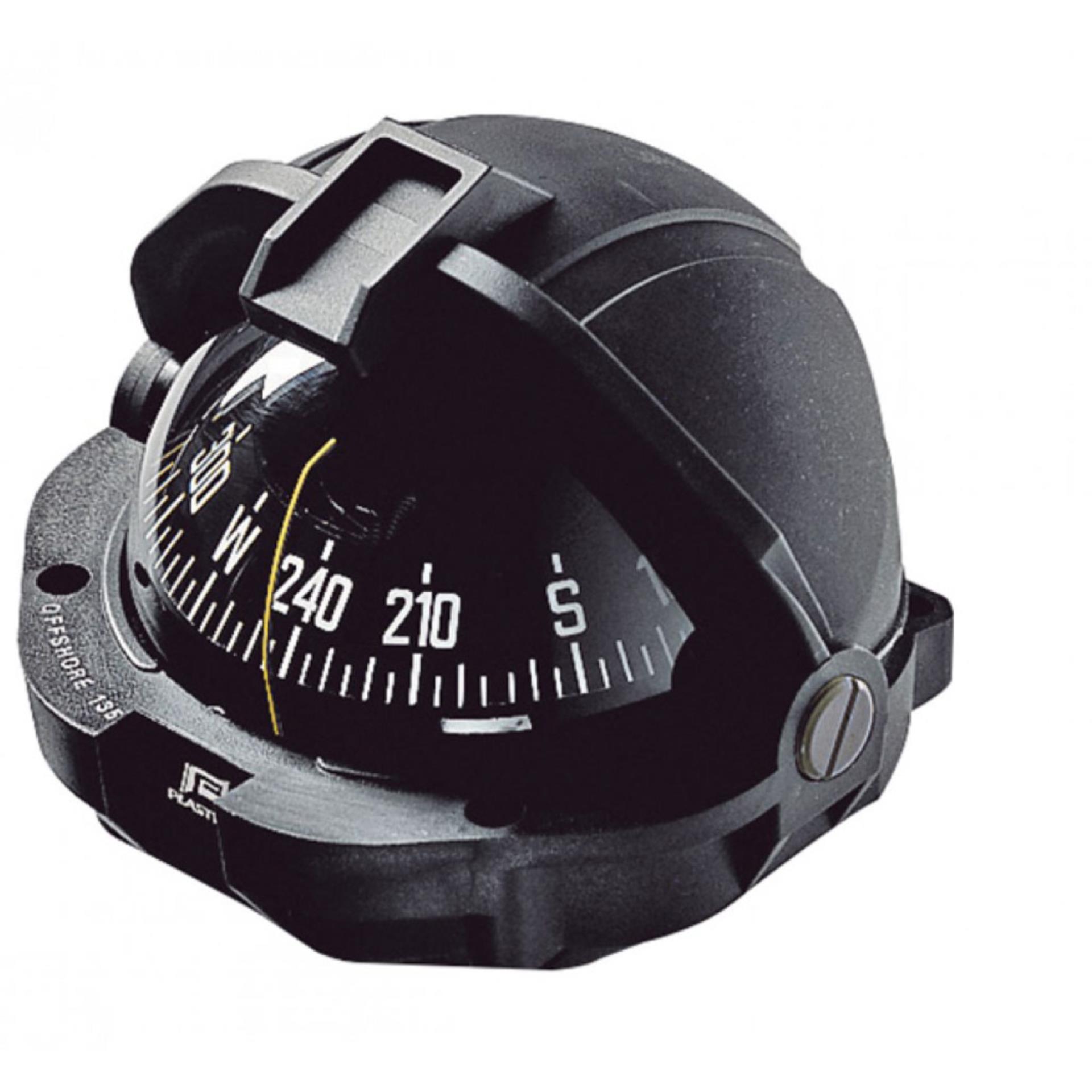 Plastimo Offshore 135 schwarzes Gehäuse, konische Rose