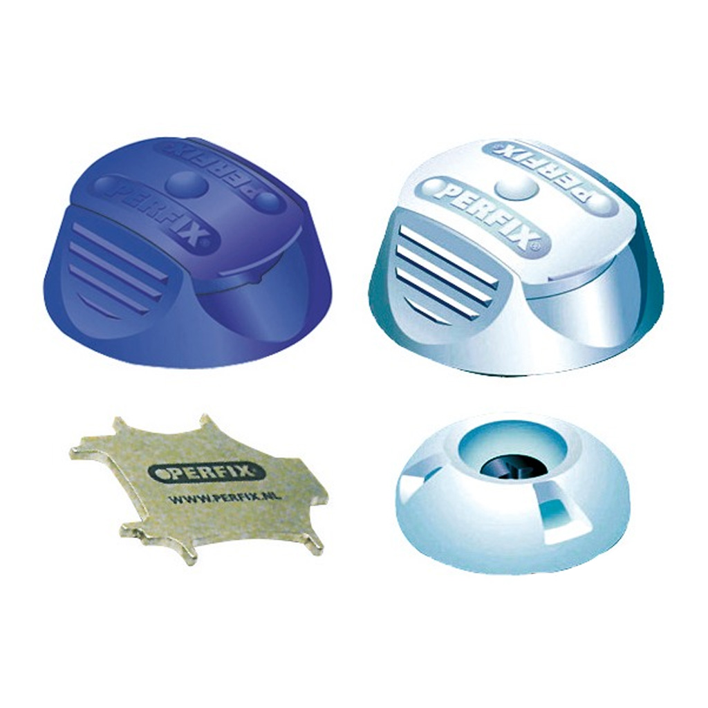 Perfix Unterteil blau, 10er-Pack