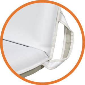 Comfortseat Comfort Sitz Tender (75 x 48 x 8 cm) Canvas, dunkelblau