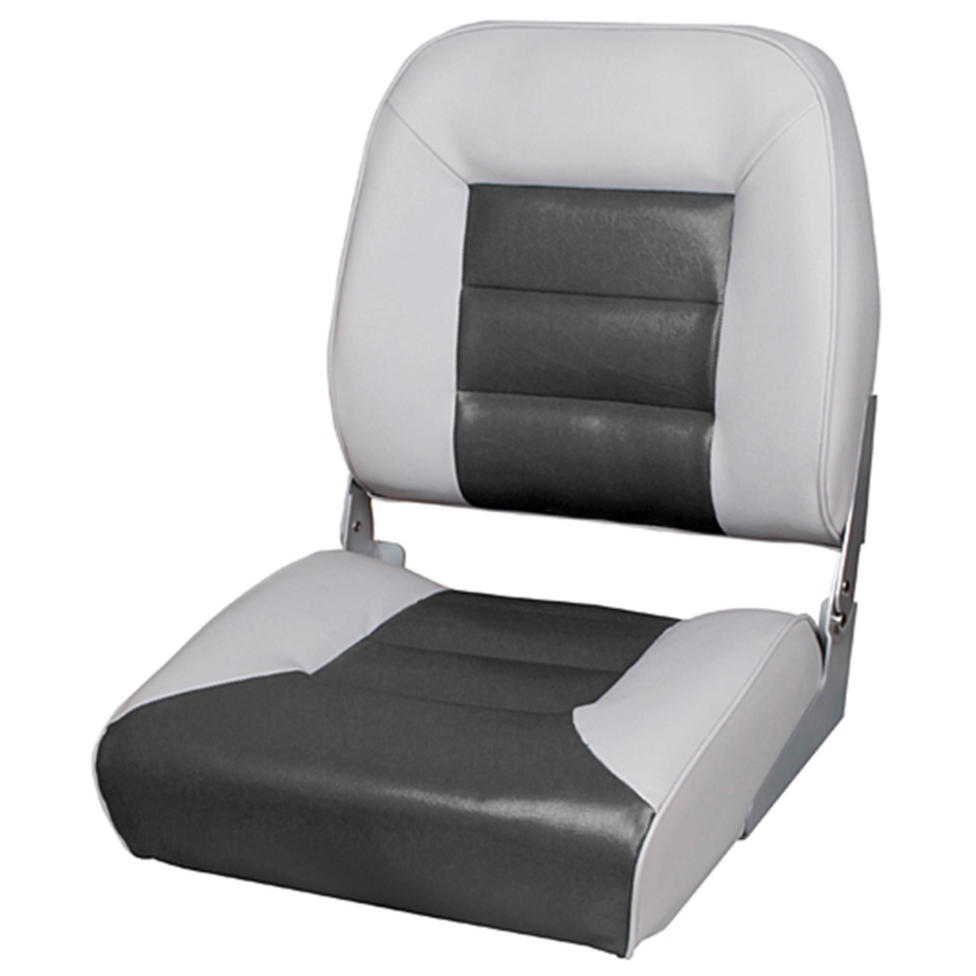 Gepolsteter Klappsitz grau/ anthrazit