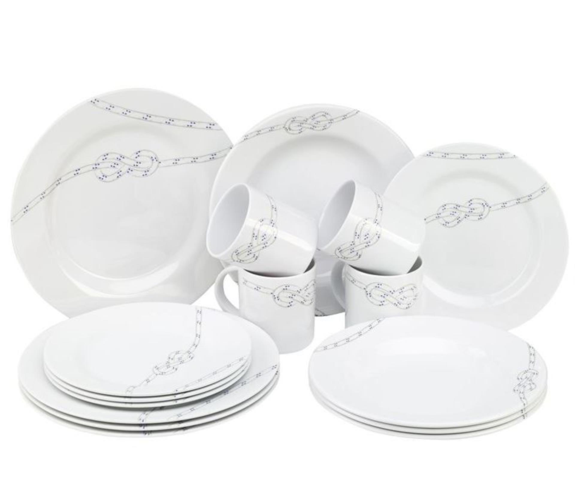 Plastimo Geschirr South Pacific Set rund 16 Teilig