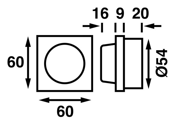 Batsystem LED-Dimmer mit Spannungsstabilisator chrom Batsystem LED-Dimmer mit Spannungsstabilisator chrom