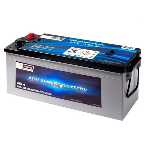 Vetus AGM Batterie 140 Ah, 513 x 189 x 223 mm, 40,7 kg Vetus AGM Batterie 140 Ah, 513 x 189 x 223 mm, 40,7 kg