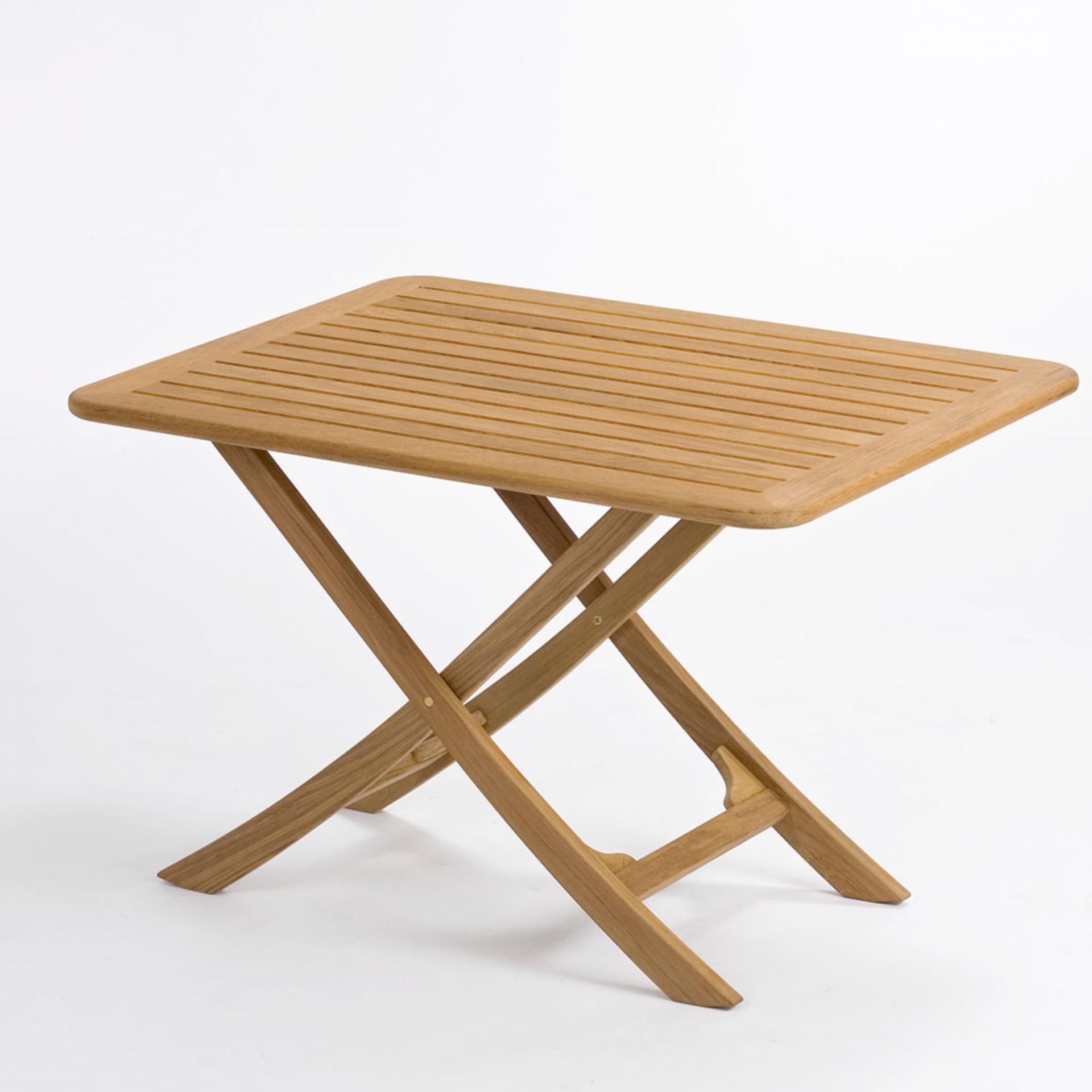 ARC Marine Teak Klapptisch Provence, ungeölt