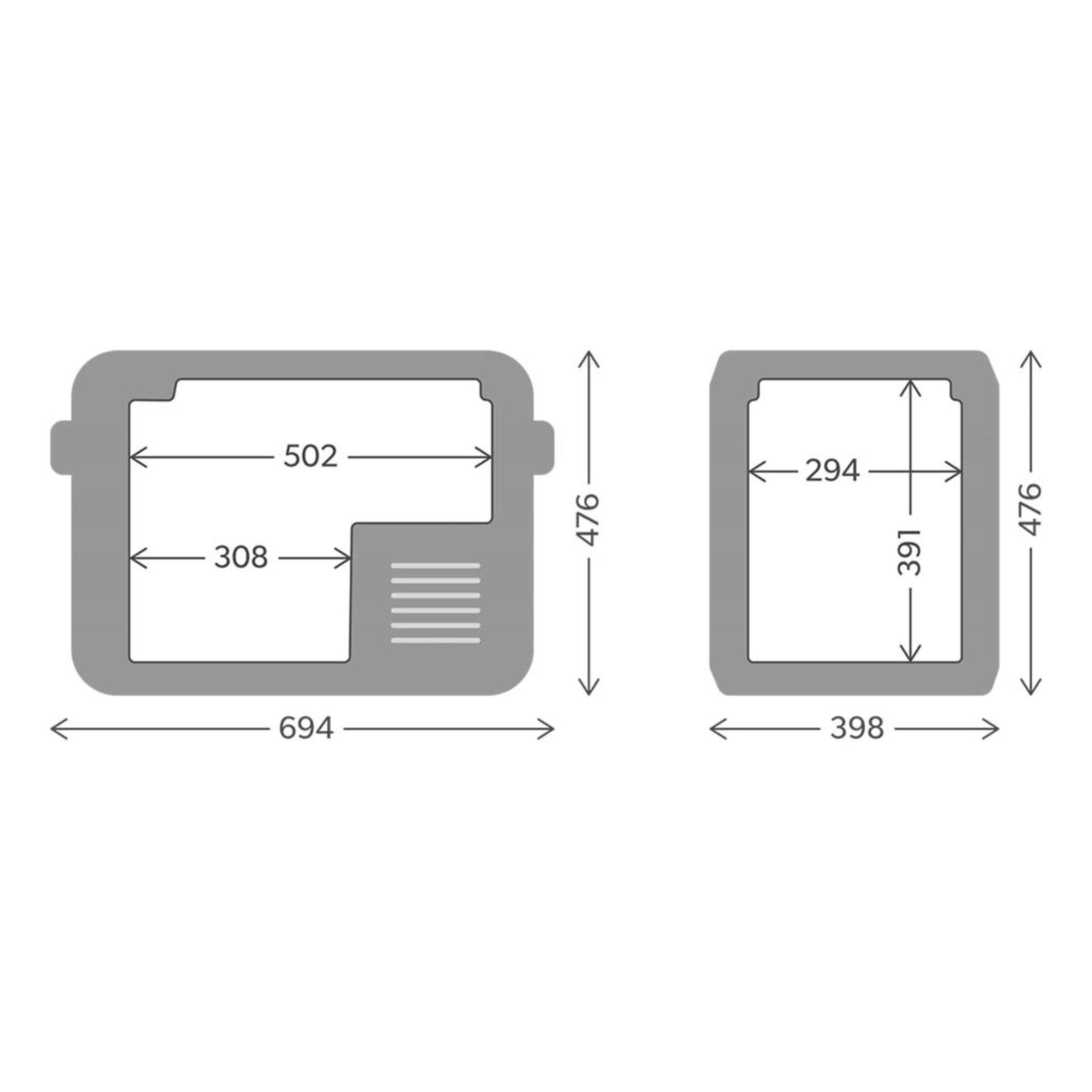 Dometic CFX3 45, 40 Liter (39,8 x 47,6 x 69,4 cm)