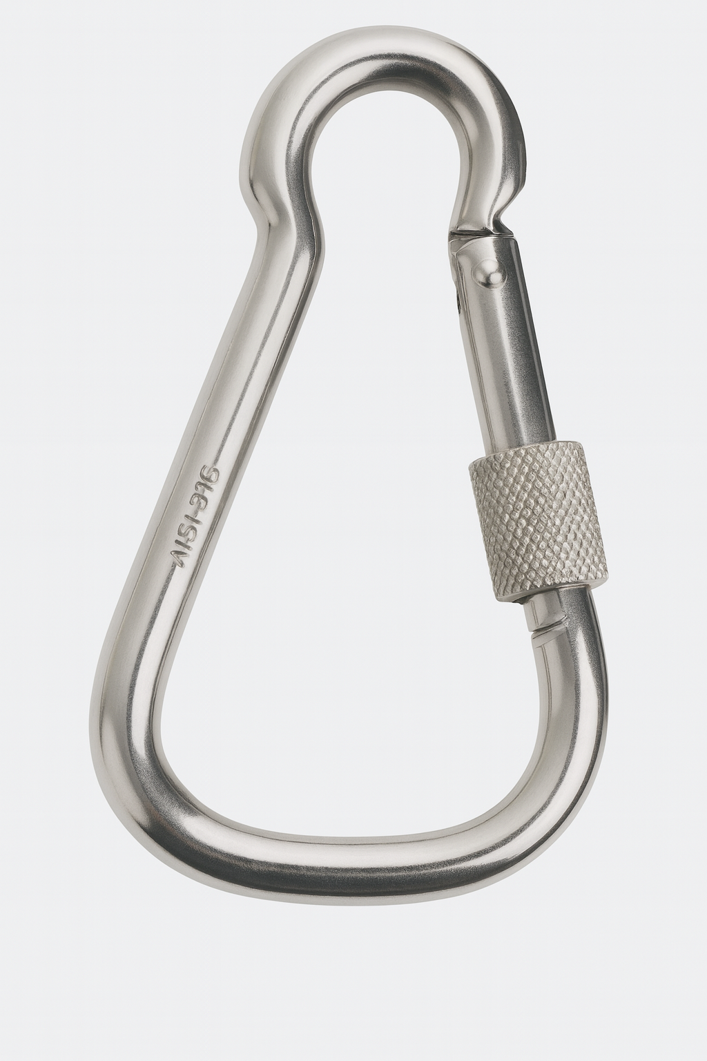 Osculati Karabinerhaken asymmetrisch 11 mmØ x 120 mm mit Sicherungsverschluss