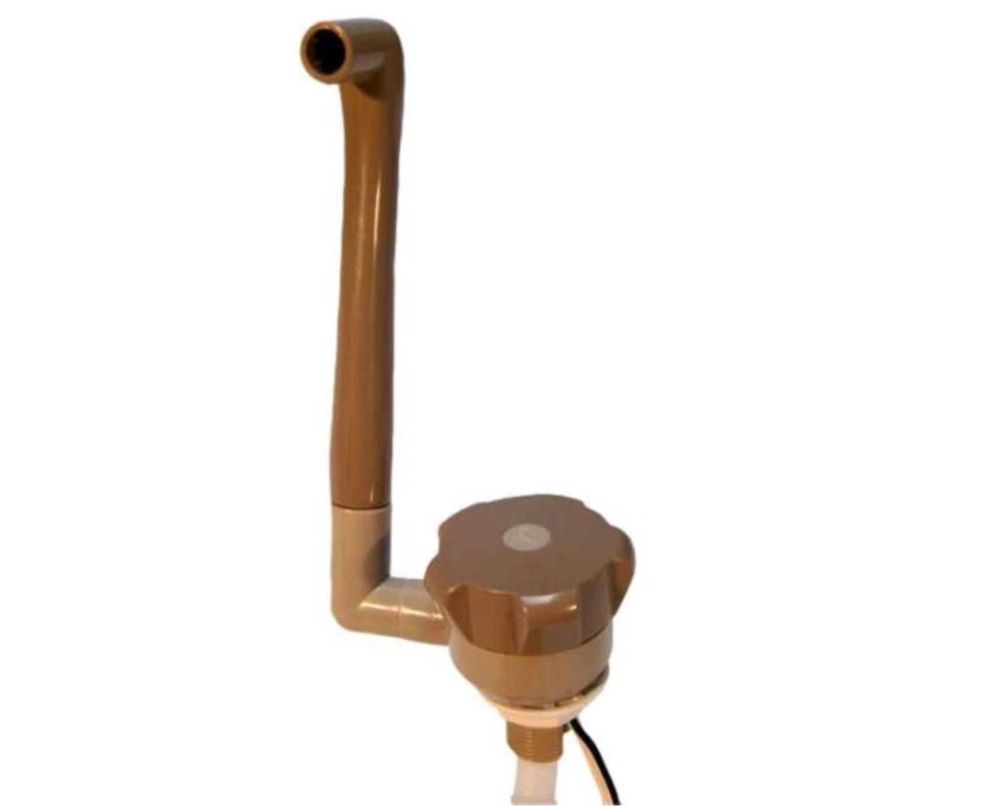 Reimo Wasserhahn mit Schalter, braun
