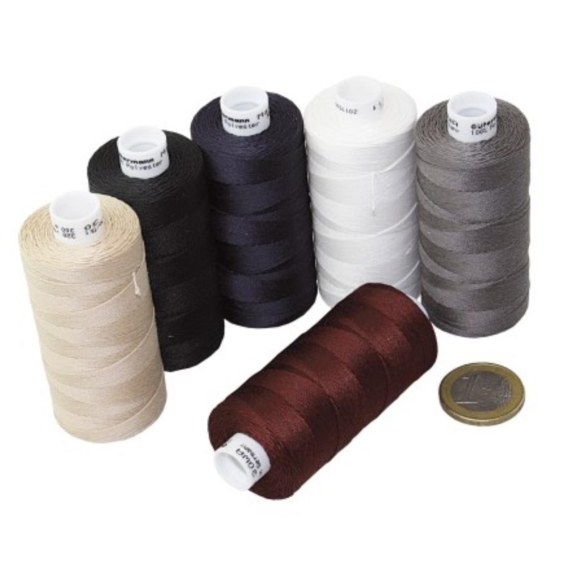 Lindemann Nähgarn, weiß (300 Meter)