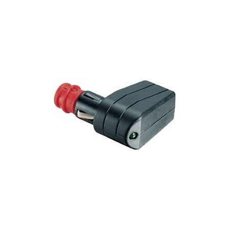 Talamex Winkelstecker mit Leuchtdiode