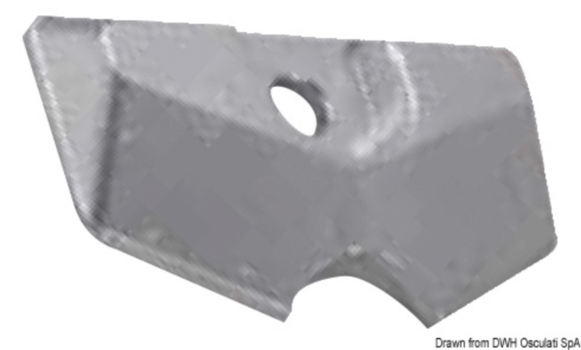 Osculati Anode Platte Yamaha 2B/3A/4B