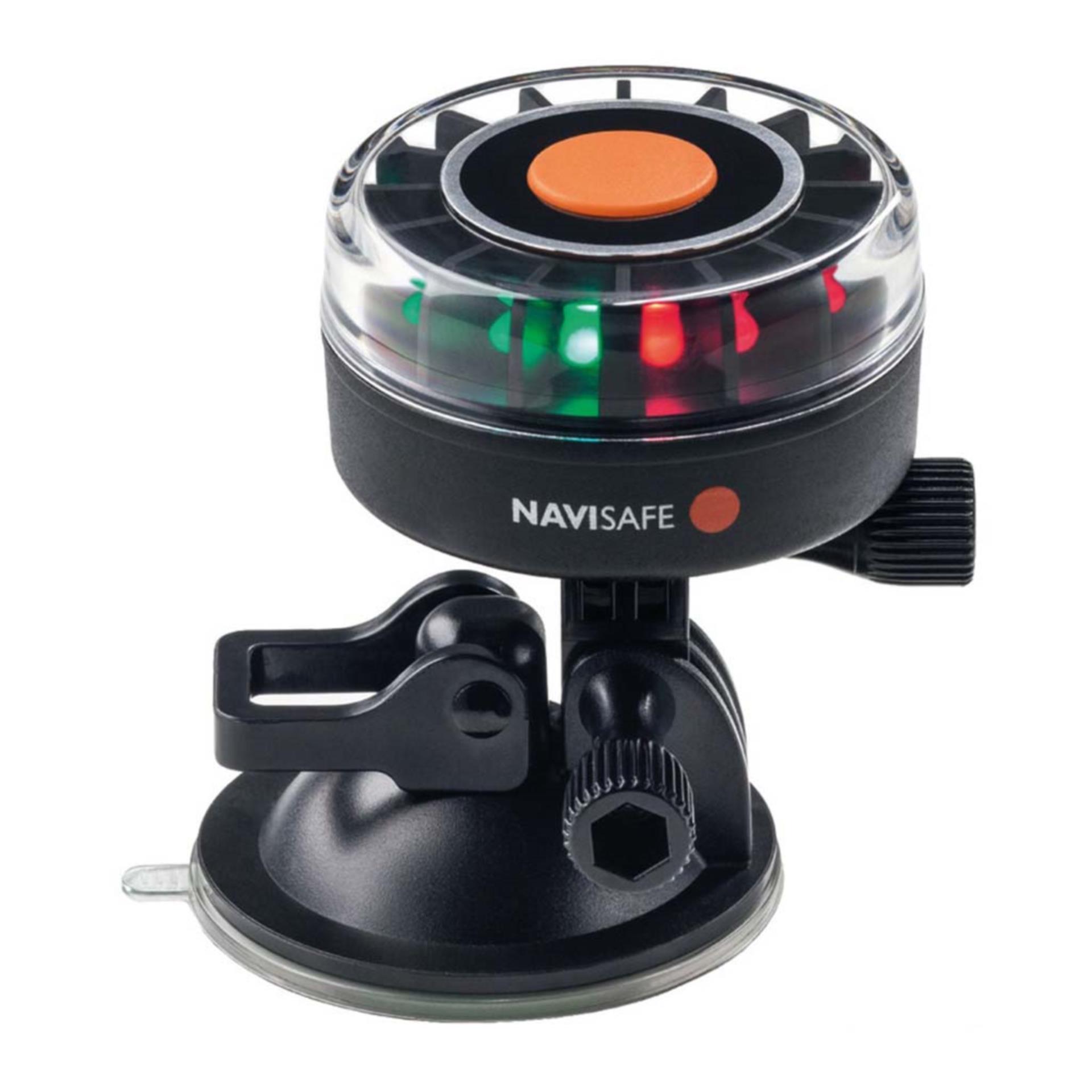 NAVISAFE Dreifarbenlicht mit Saugnapfhalterung