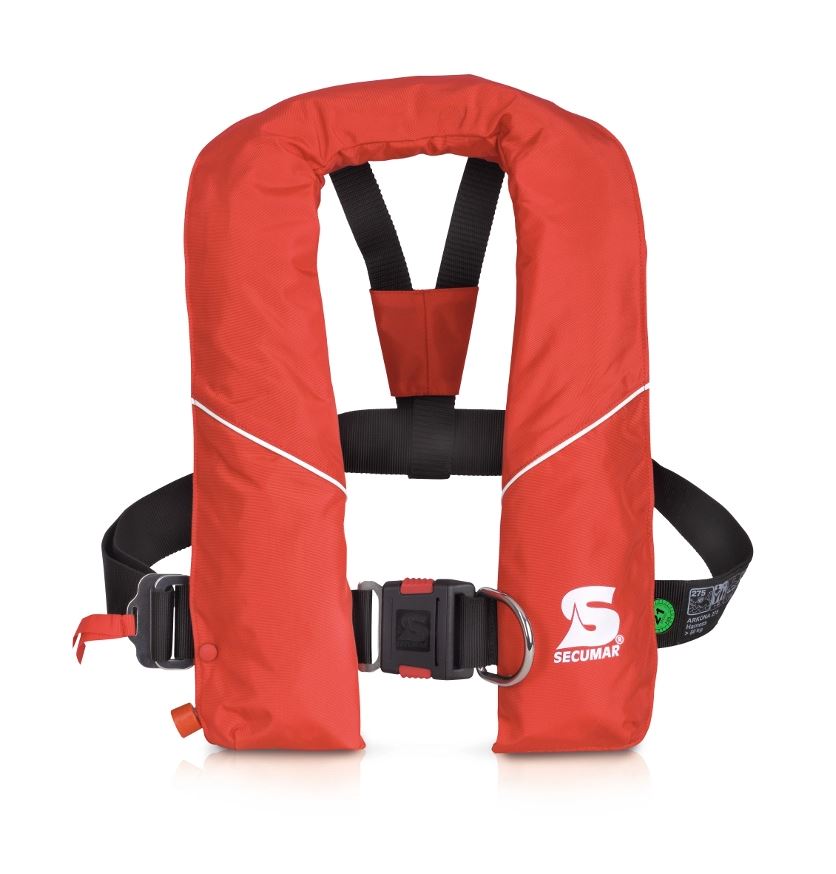 Secumar Arkona 275N rot /weiß  (mit Harness)