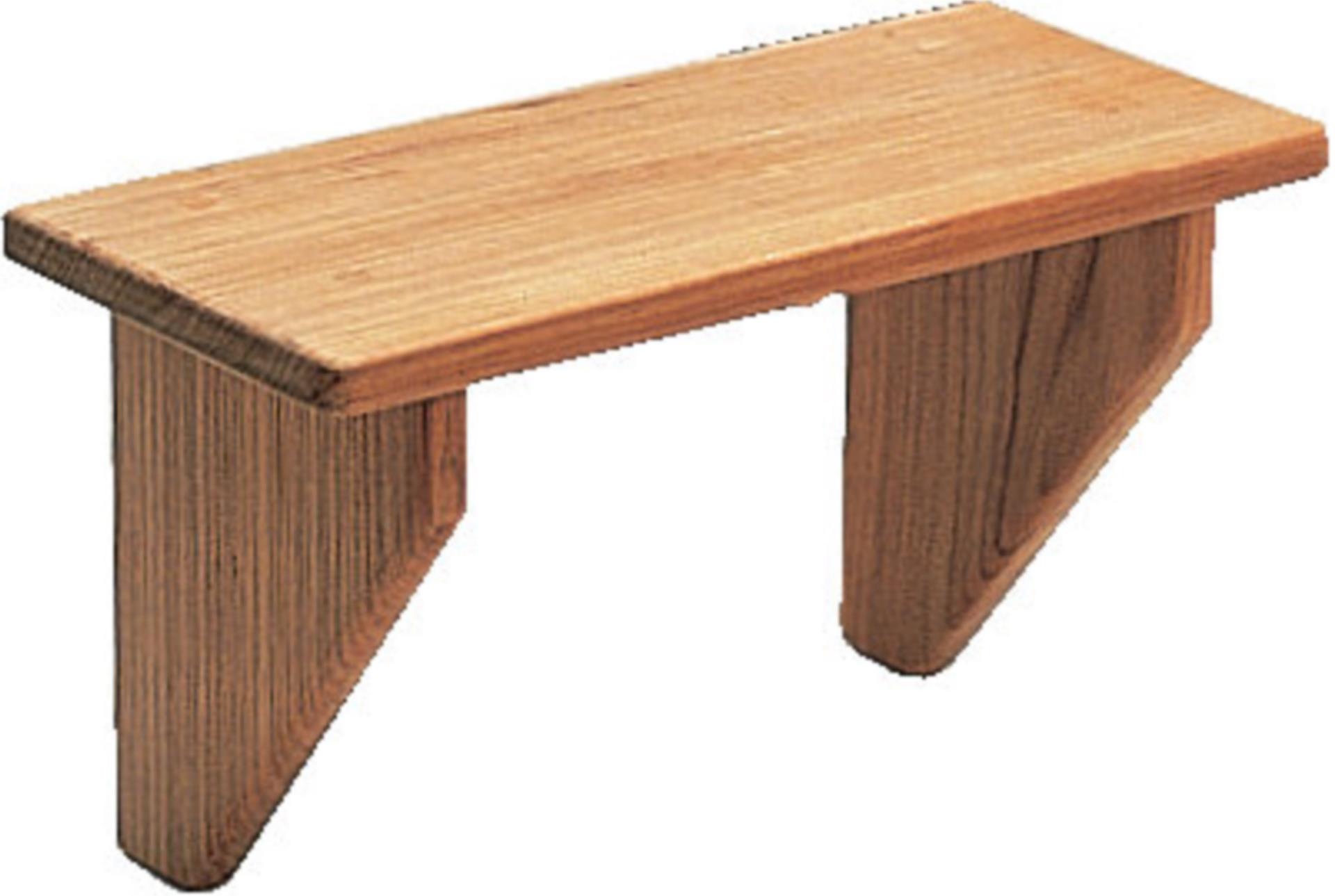 Roca Teakstufe, 140 x 180 x 315 mm