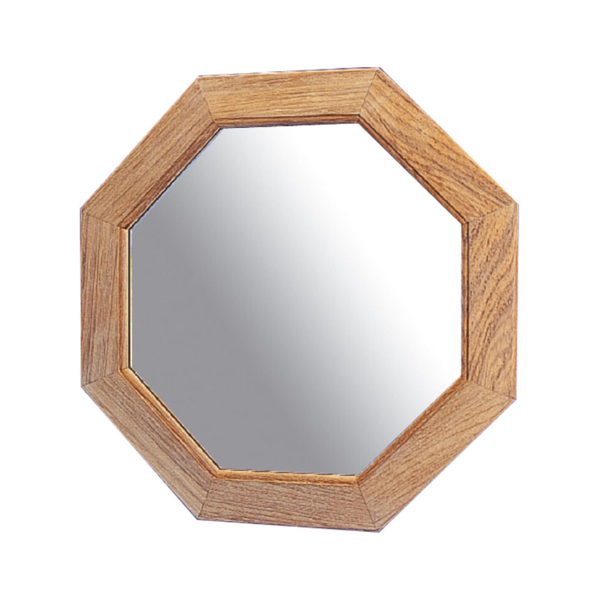 ARC Marine Teak Spiegel Achteckig, 30,5 cmØ