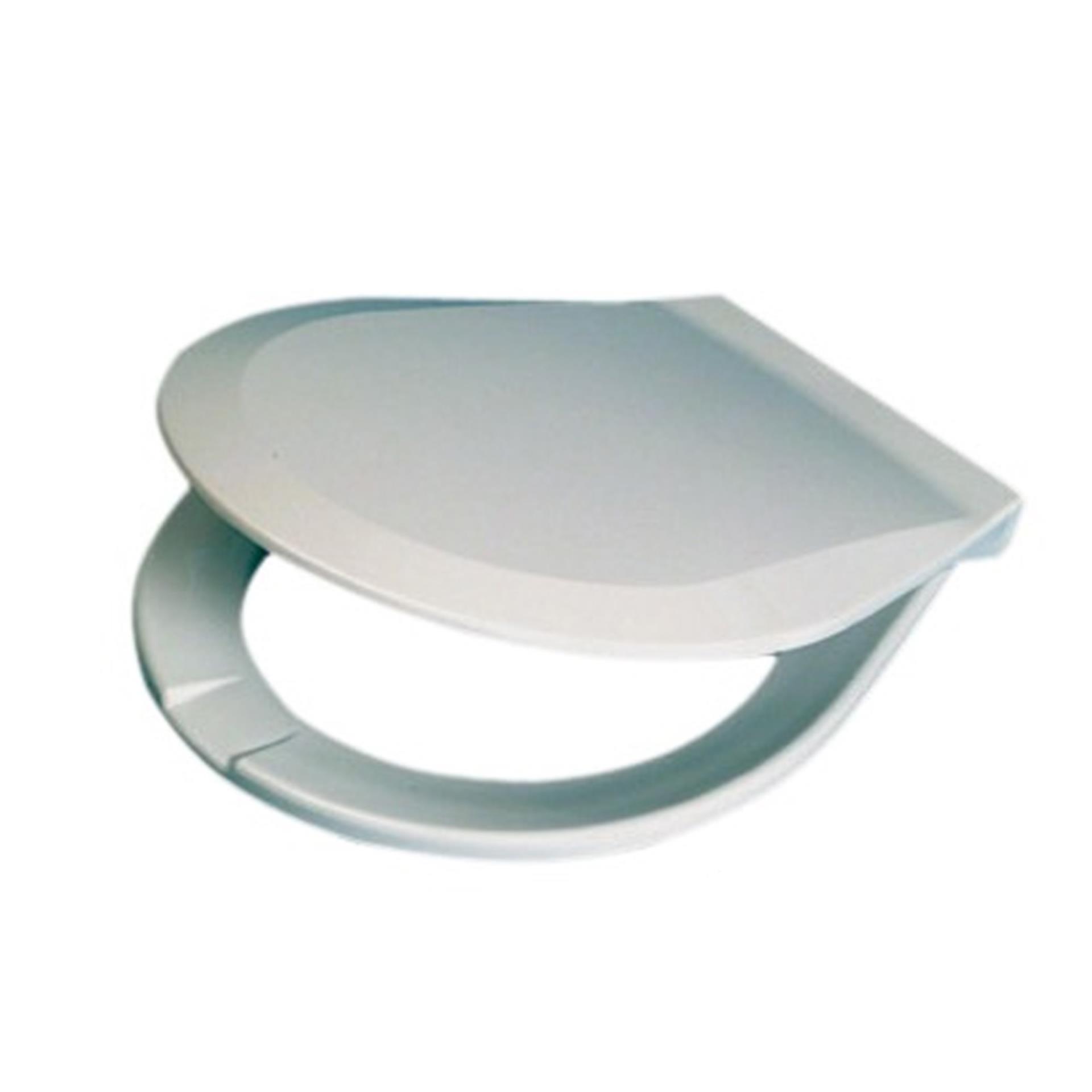 Osculati Ersatzsitz mit Deckel aus weißem Kunststoff