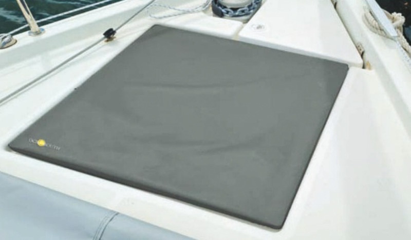 Oceansouth / Lewmar Flush Lukenabdeckung, grau (Größe 20)