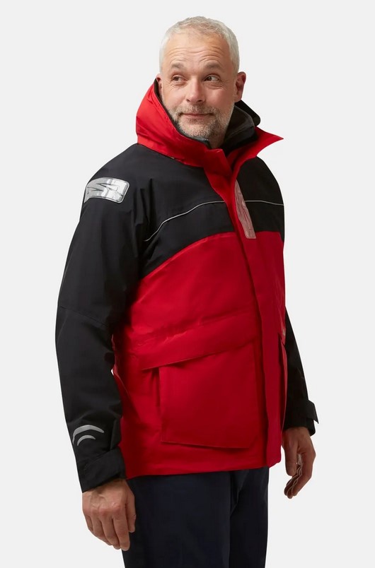 Crazy4Sailing C4S Bergen II, Jacke, rot/carbon, 3XL Crazy4Sailing C4S Bergen II, Jacke, rot/carbon, 3XL