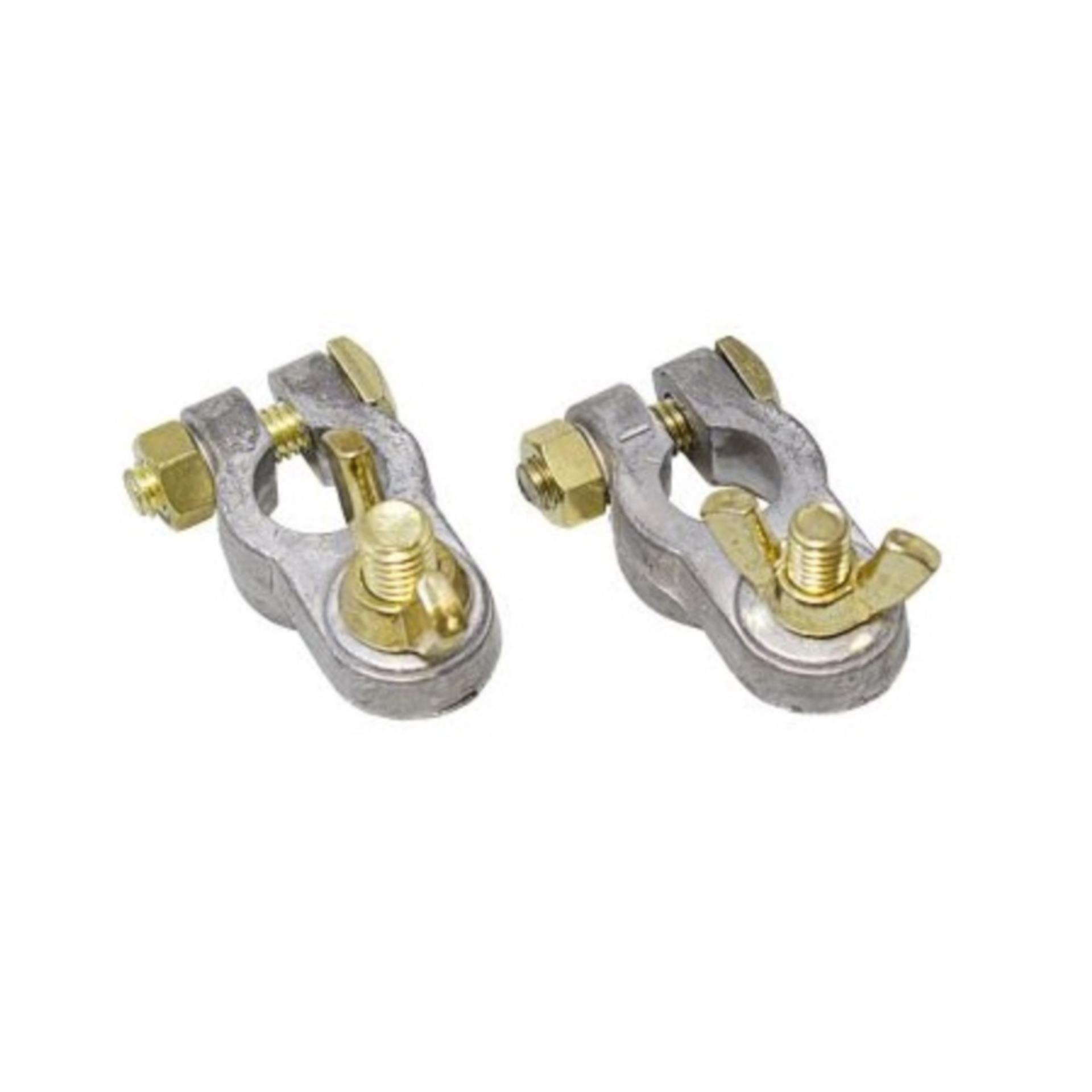 Osculati Polklemmen (Paar) mit Flügelschraube