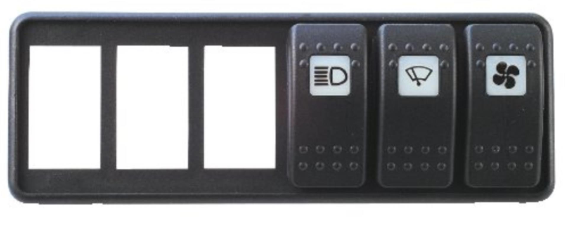 Carlingswitch Blindverschluss für Carling Panel, schwarz Carlingswitch Blindverschluss für Carling Panel, schwarz