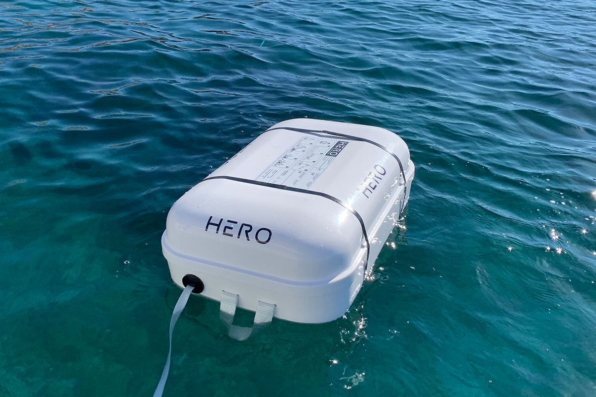 HERO Life-saving equipment Hero Rettungsinsel 4 Personen Container 29kg