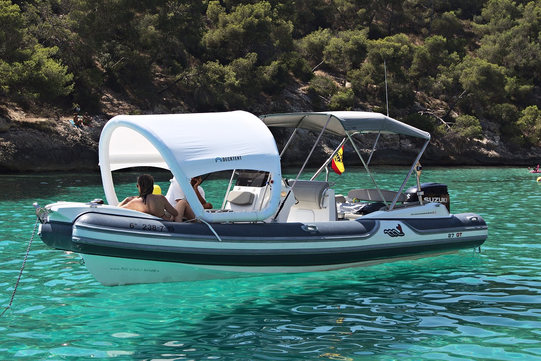 Decktent S weiß, Länge 230 cm Decktent S weiß, Länge 230 cm