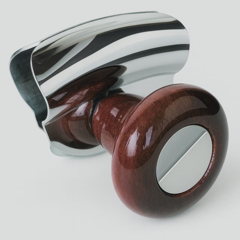 Osculati Lenkradgriff, Holz Optik