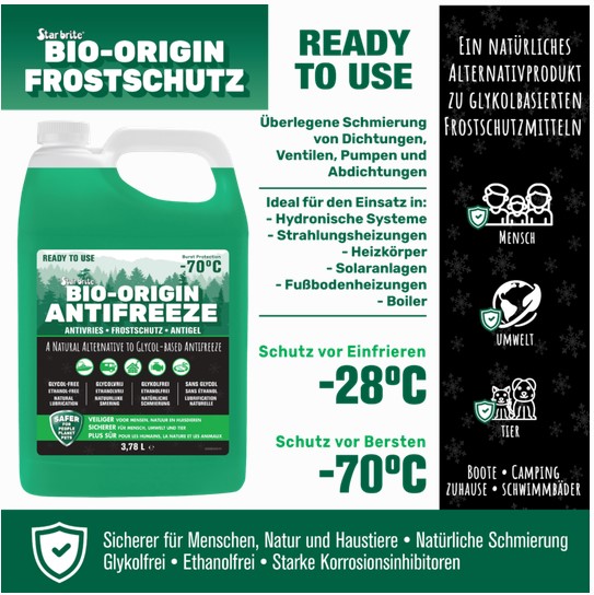 Starbrite Star Brite Frostschutzmittel BIO-ORIGIN bis -70° 3800ml