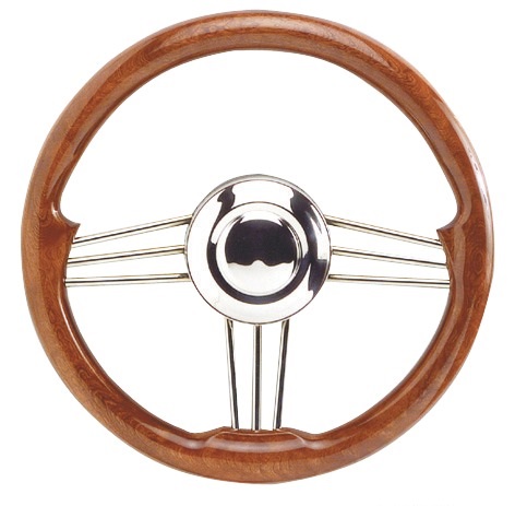 Osculati Lenkrad Volanti, mahagoni