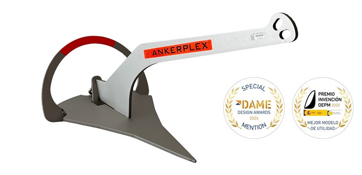 Ankerplex Klappanker Aluminium, 8,2 kg