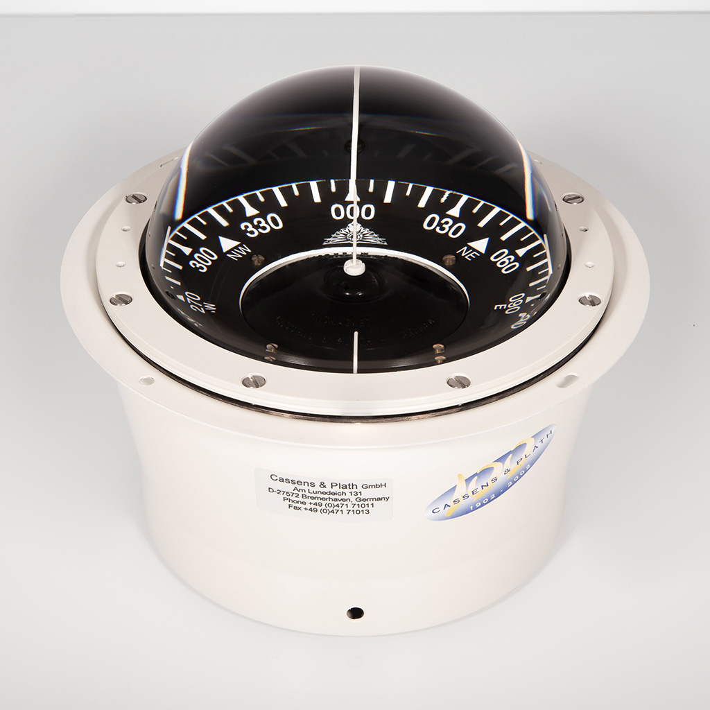 Cassens & Plath Kompass Cassens & Plath Delta/1 Einbau 24VDC ws/ schwarze Rose 5°