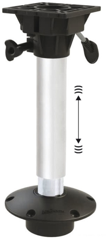 Osculati Waverider Stuhlrohr mit Stoßdämpfer 440 / 570 mm