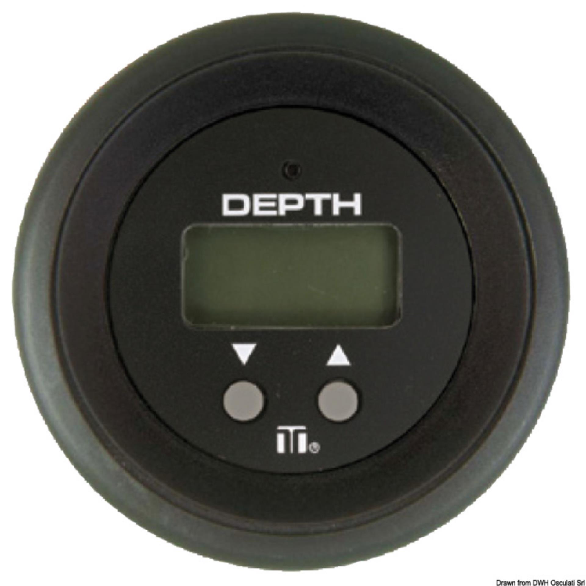 Osculati Echolot zum Einbau, noir