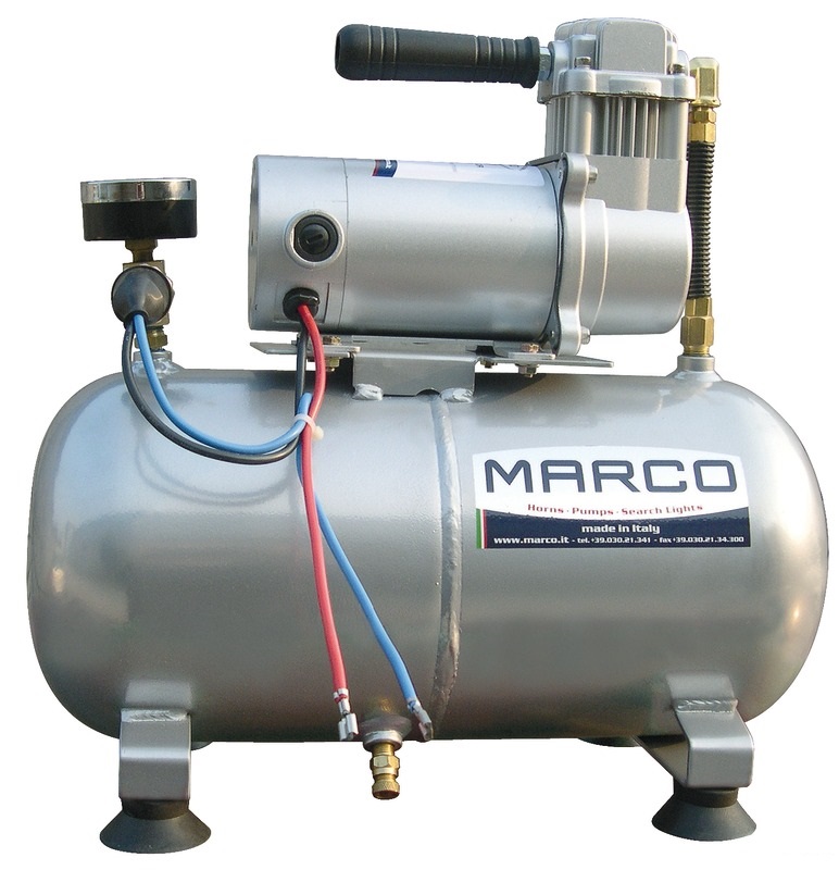 Marco Kompressor für MARCO Bootshorn PW3, 24 V