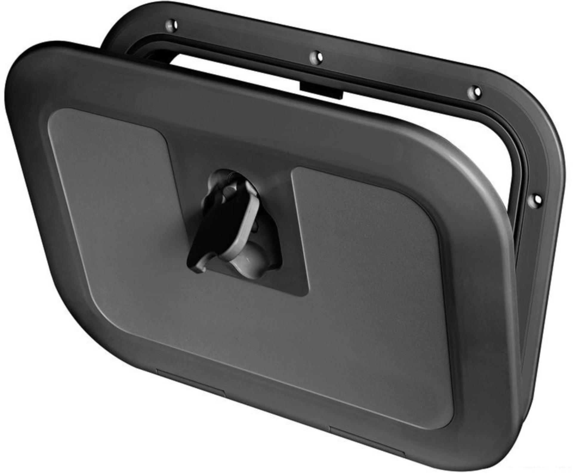 Osculati Inspektionsluke Luran schwarz, 380 x 280 mm Osculati Inspektionsluke Luran schwarz, 380 x 280 mm