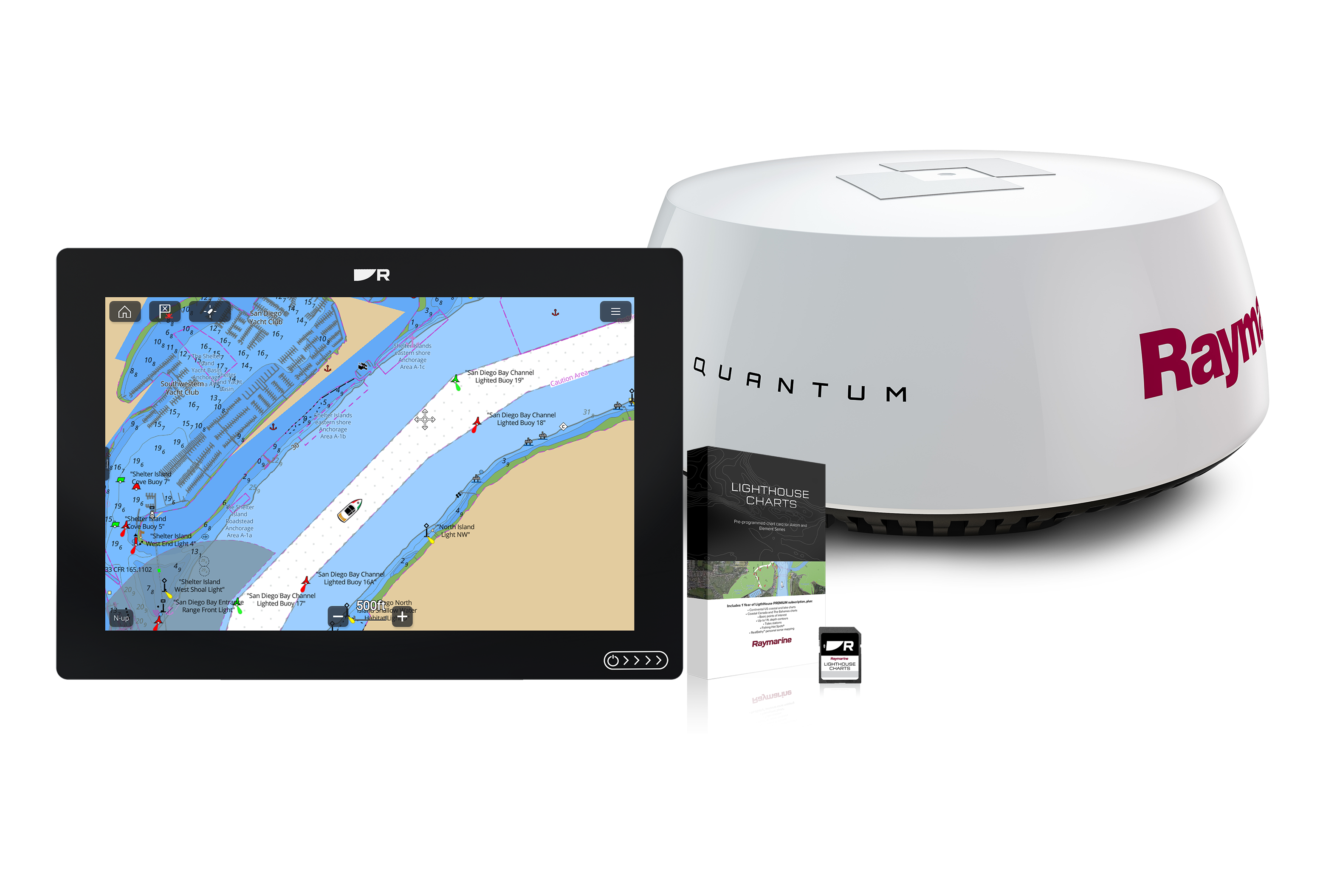 Raymarine Axiom+ 12 RV Radarbundle 