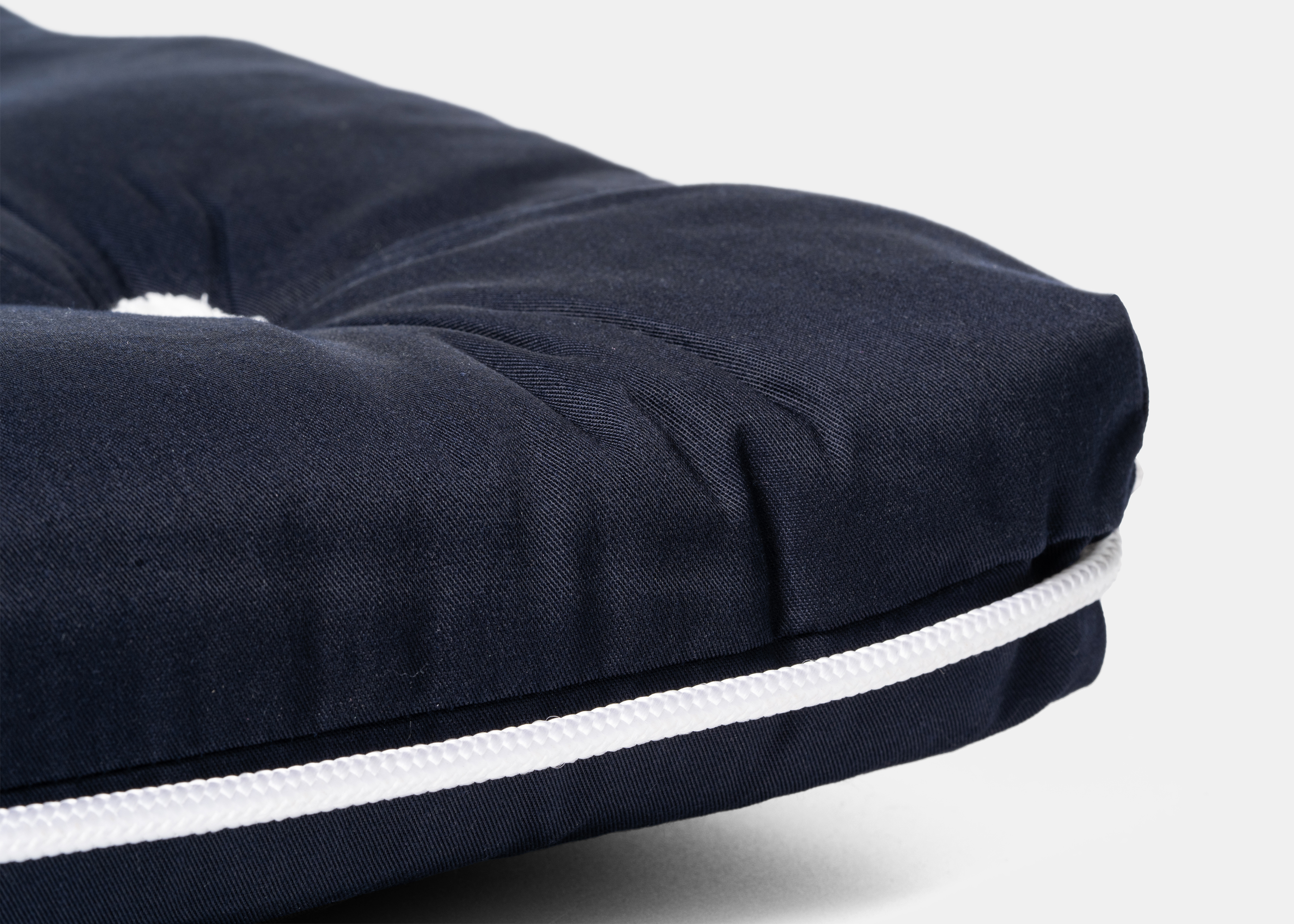 Talamex Kapok-Einzelsitzkissen / Marineblau