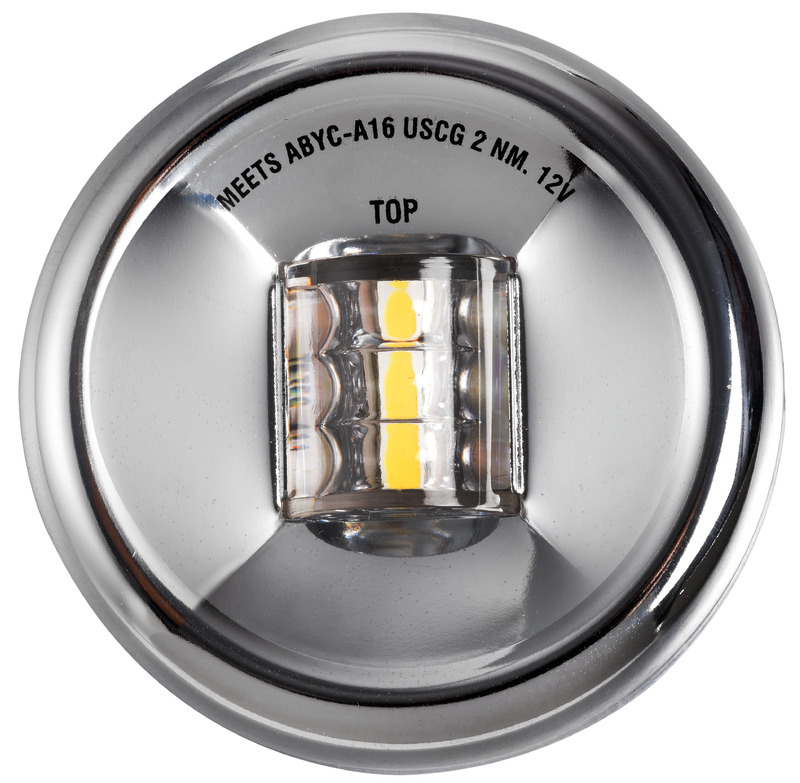 Osculati LED Navigationslicht Heck 12 V, Edelstahl