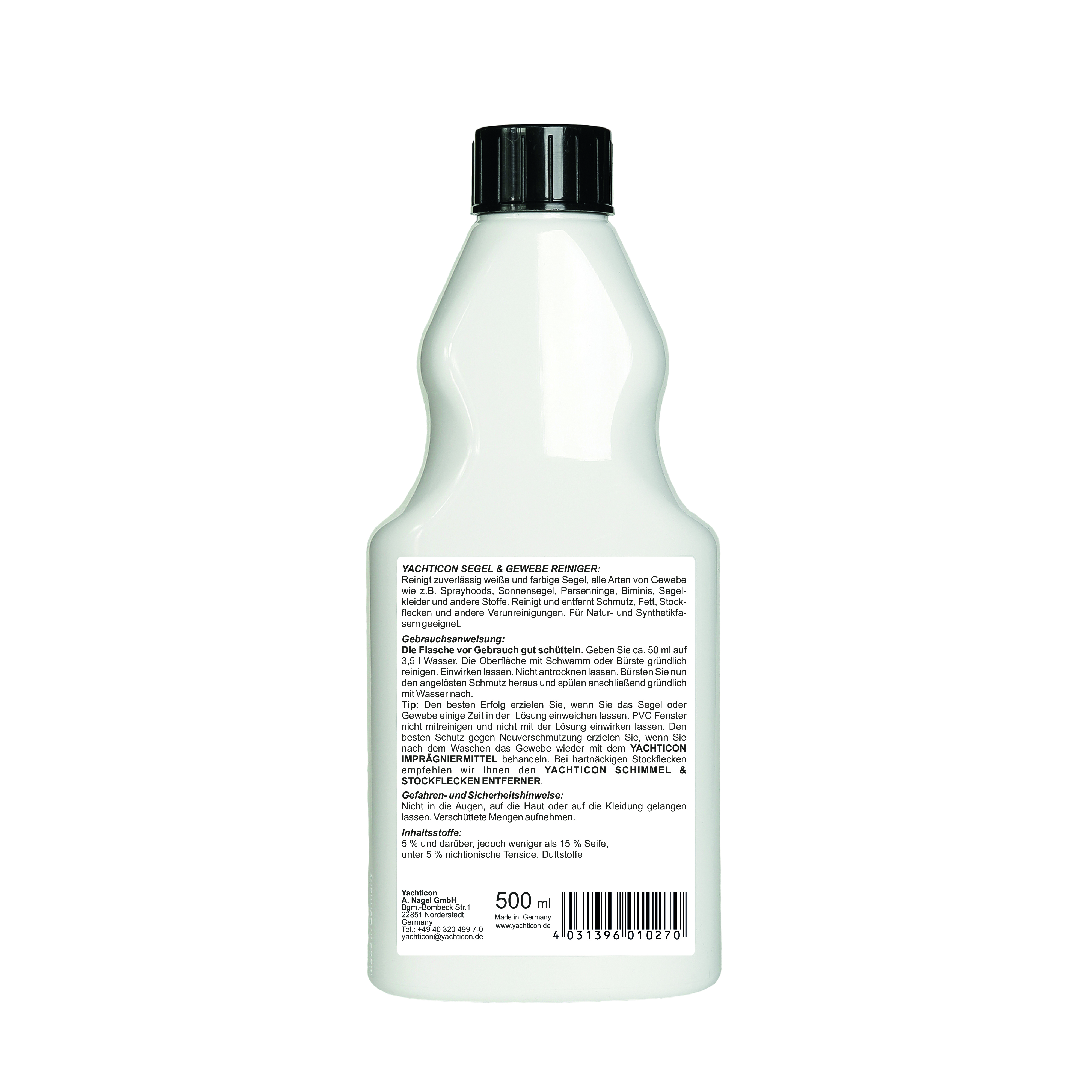 Yachticon Segel- & Gewebereiniger, 500 ml