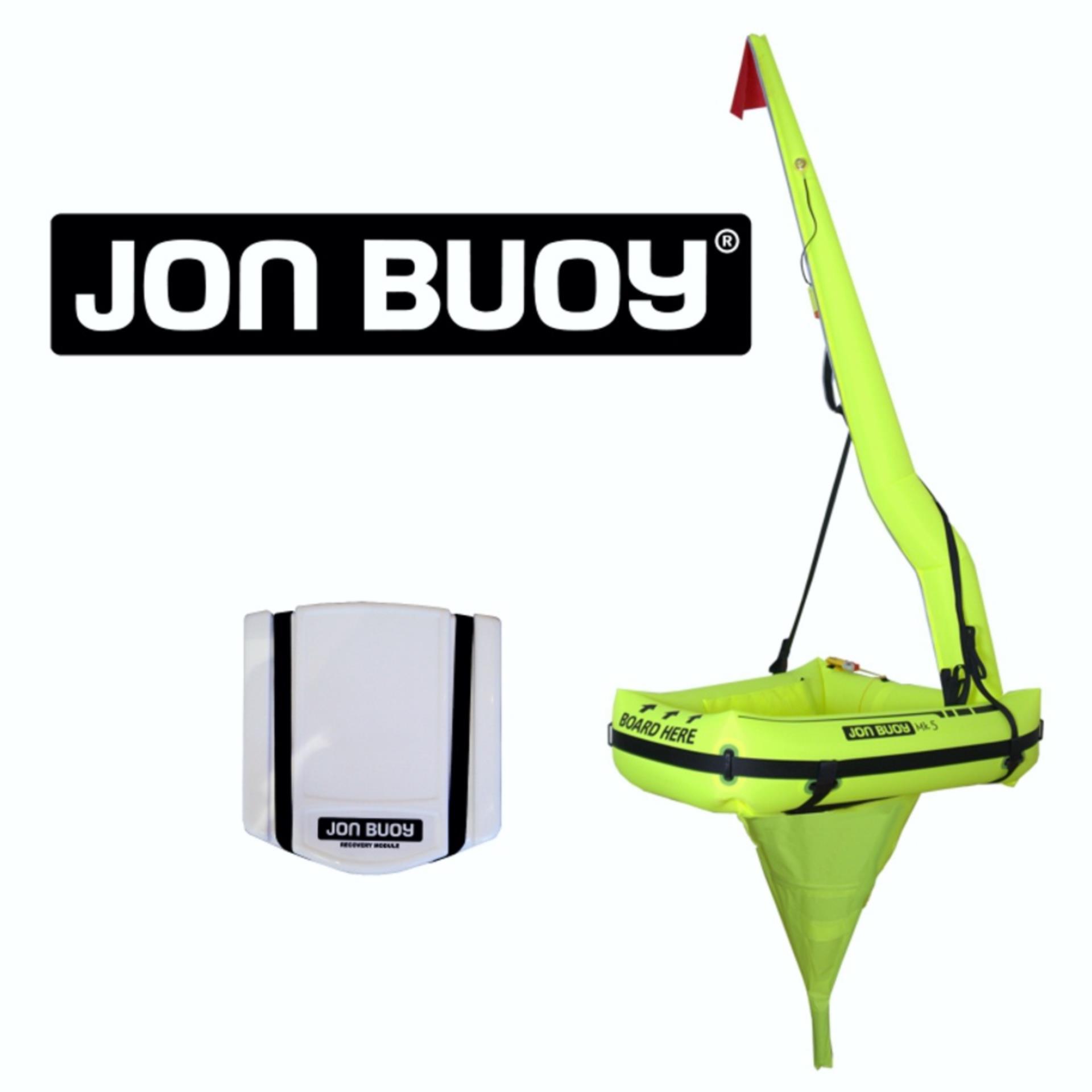 Jon Buoy MK5 GLO-LITE Bergungsmodul Container, schwarz