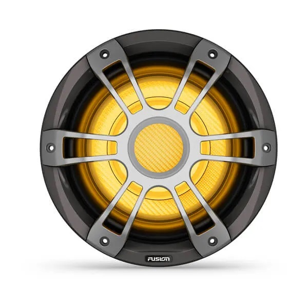 Fusion Signature Serie 3i Marinesubwoofer, 12" grau, Sportgrill 1400 W