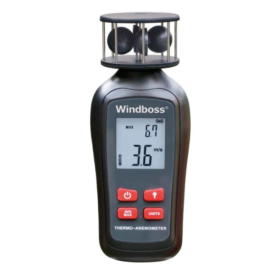 Windboss 2 Windmesser - Anemometer - Thermo